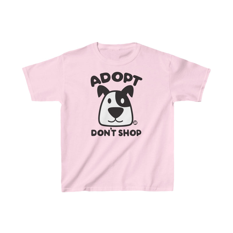 Load image into Gallery viewer, Adopt Don&#39;t Shop Dog Tee, Cute Dog Tshirt for Kids, Cute Kids Tees, Dog Shirt For Kids, Pet Adoption Kids Shirt
