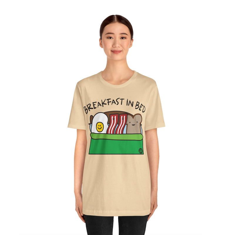 Load image into Gallery viewer, Unisex Jersey Short Sleeve Tee - BREAKFAST IN BED
