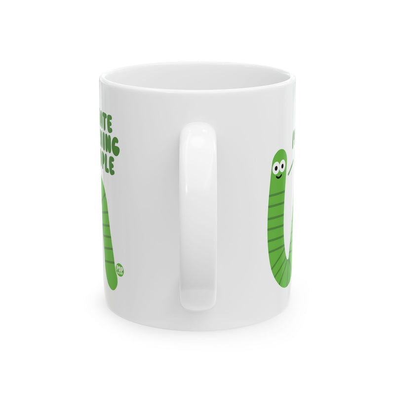 Load image into Gallery viewer, I Hate Morning People Worm Mug
