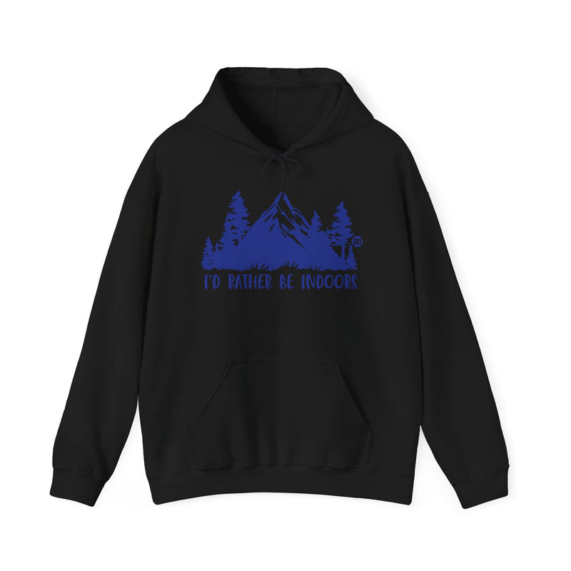 Load image into Gallery viewer, Rather Be Indoors Hoodie, Funny Hooded Sweatshirt, Indoors Person Hoodie
