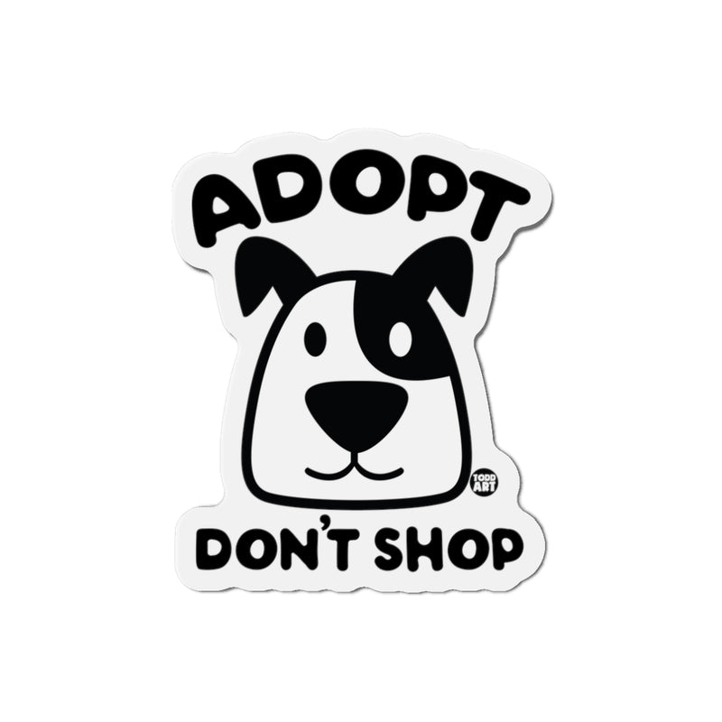 Load image into Gallery viewer, Adopt Don&#39;t Shop Dog Die-Cut Magnets, Cute Dog magnets, Dog Fridge Magnets, Dog Locker Magnets, Dog Rescue Support Magnet
