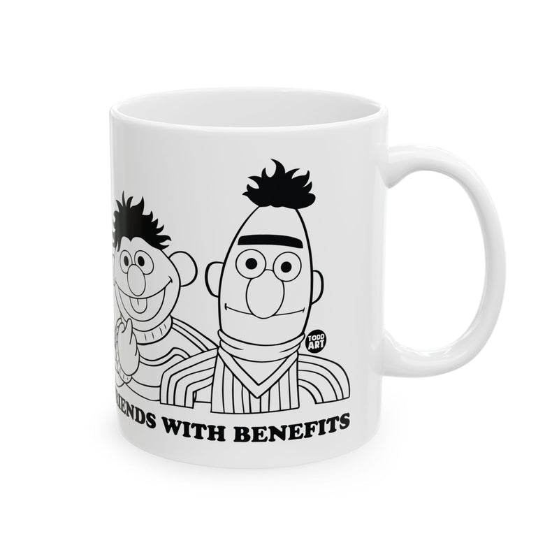 Load image into Gallery viewer, Friends With Benefits Mug, Funny Mugs for Him, Sarcastic Mens Mug, Funny Coffee Mug Men
