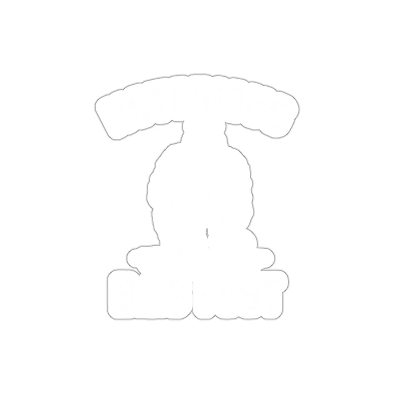 Load image into Gallery viewer, Hufnacious Bigfoot Logo Transparent Sticker design
