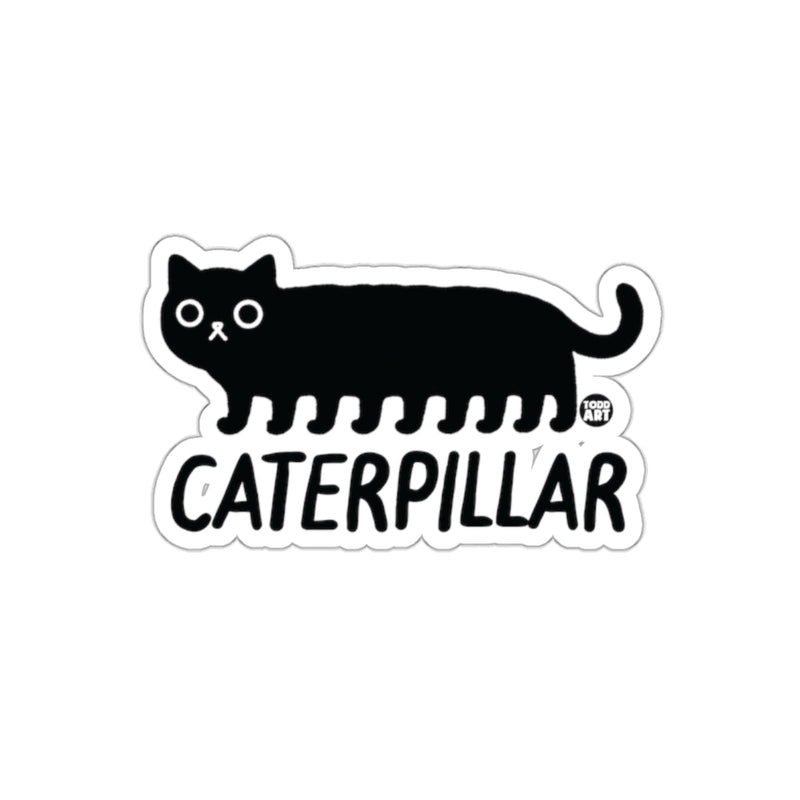 Load image into Gallery viewer, Funny Cat Caterpillar Todd Art Illustration sticker
