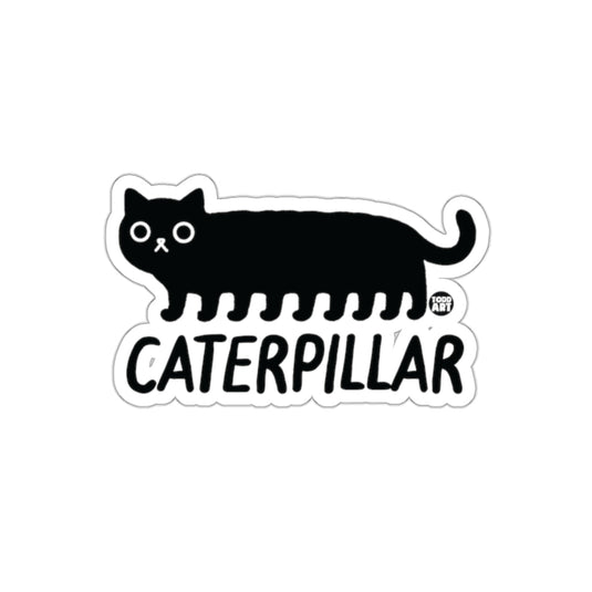 Funny Cat Caterpillar Todd Art Illustration sticker