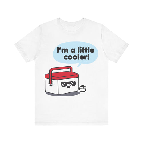 I'm a Little Cooler Tshirt, Funny Cooler Shirt, Pun Tees, Cool Tee Gifts, Retro Tees