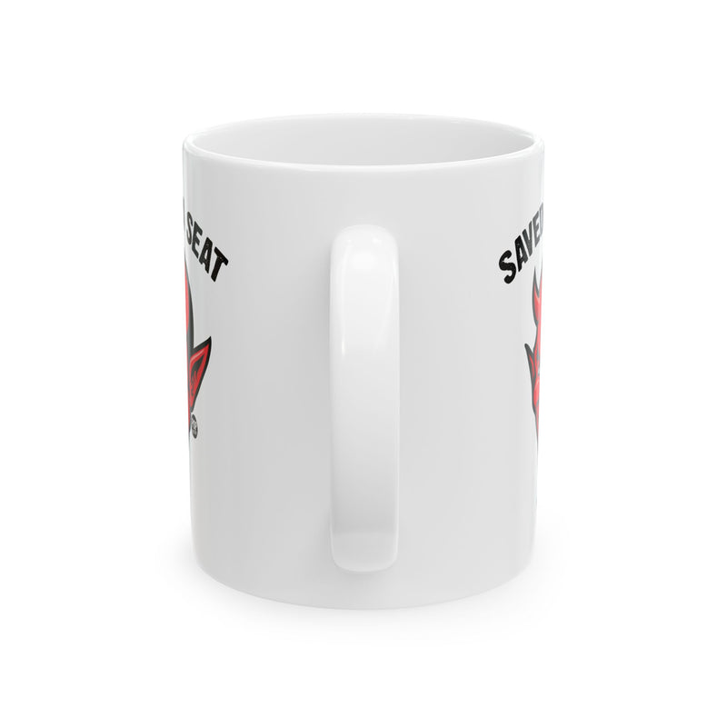 Load image into Gallery viewer, Saved You A Seat Devil Mug
