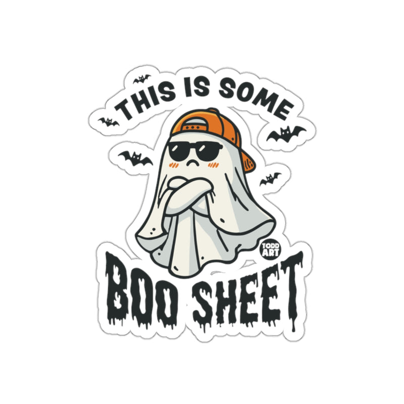 Load image into Gallery viewer, This Is Some Boo Sheet Funny Halloween Sticker
