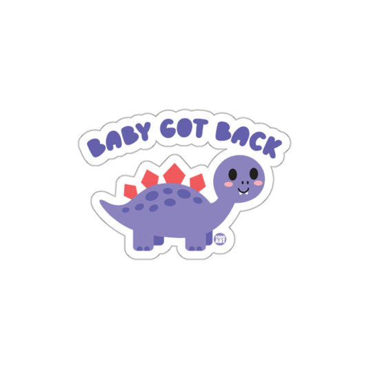 Baby Got Back Dinosaur Kids Sticker product