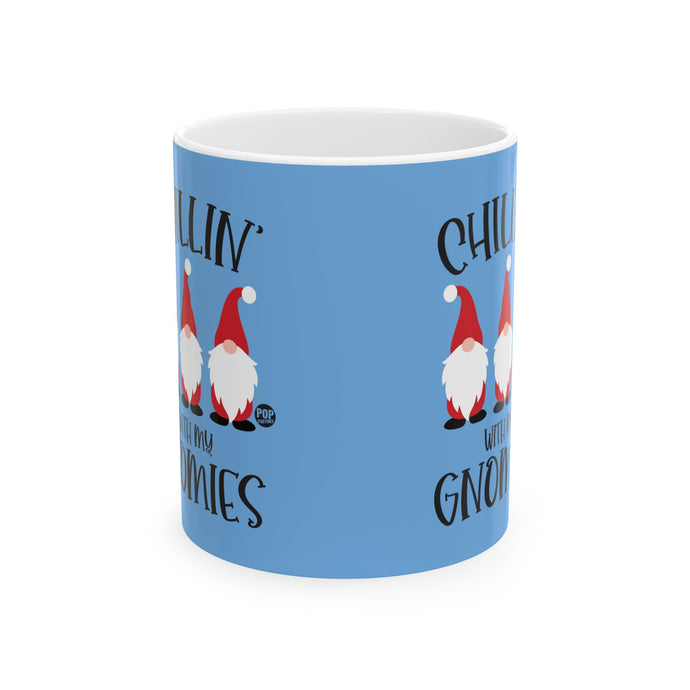 Chillin With My Gnomies Xmas Mug