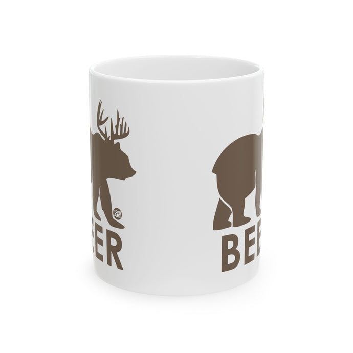 Beer Bear Mug, Bear Pun Coffee Mug