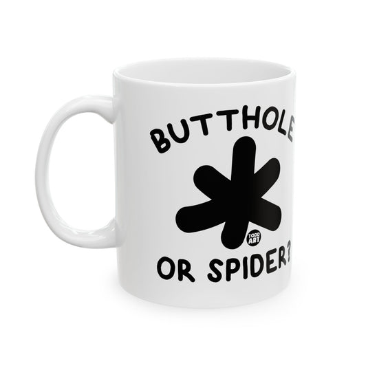 Butthole or Spider Coffee Mug