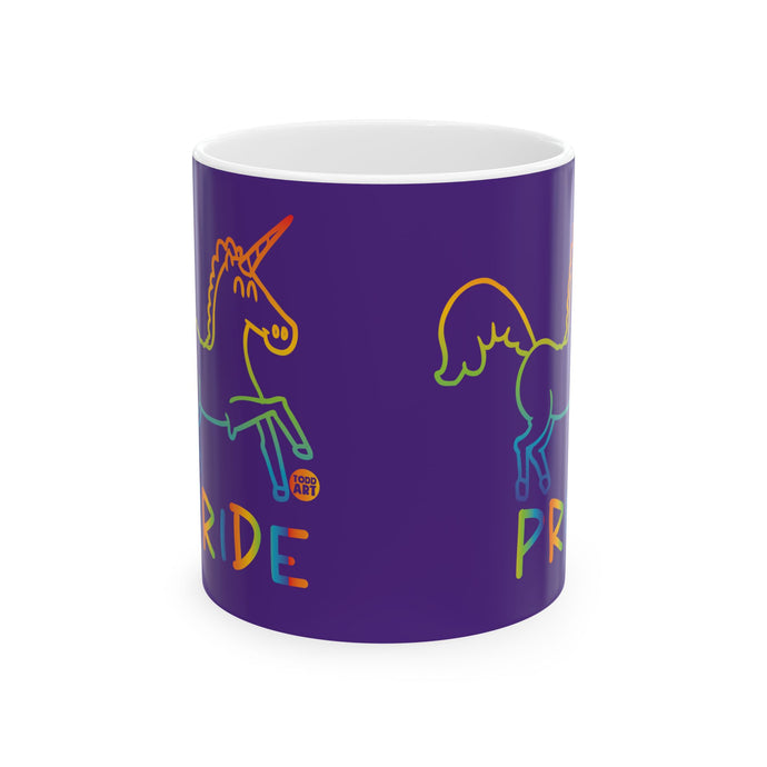 Pride Unicorn Mug, Funny Mugs for Him, Sarcastic Mens Mug, Funny Coffee Mug Men