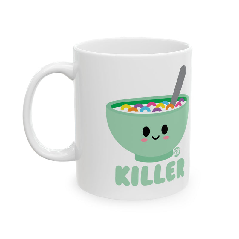 Load image into Gallery viewer, Cereal Killer Coffee Mug, Cute Cereal Coffee Mug
