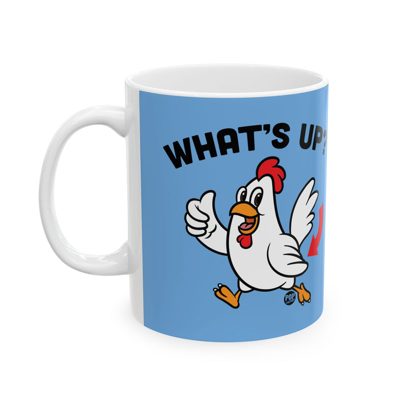 Load image into Gallery viewer, What&#39;s Up Chicken Butt Mug
