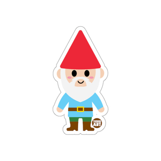 Cute Garden Gnome Cartoon Figure Sticker Product
