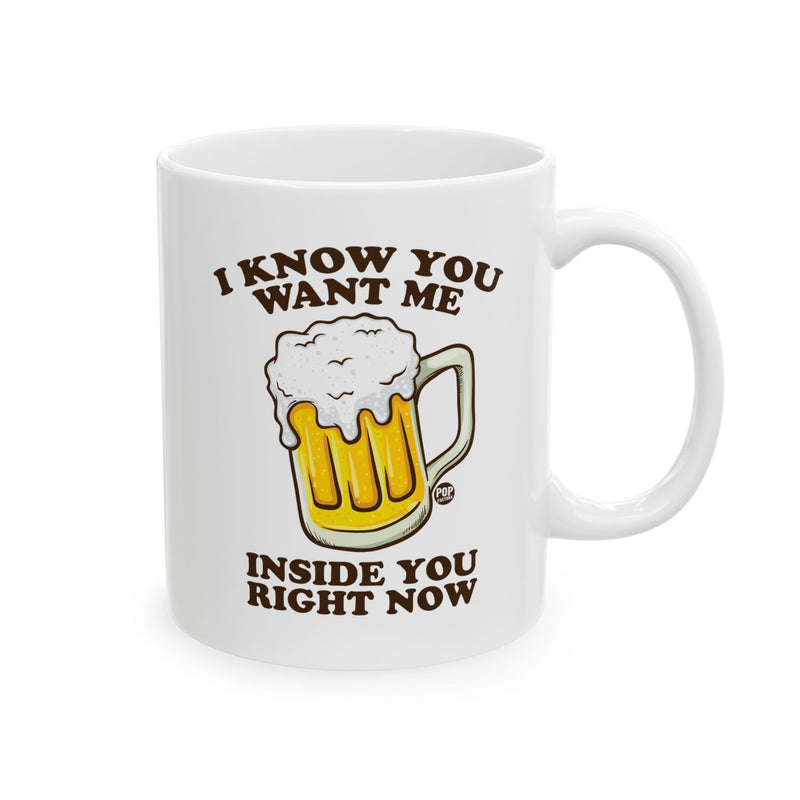 Load image into Gallery viewer, Want You Inside Me Beer Mug
