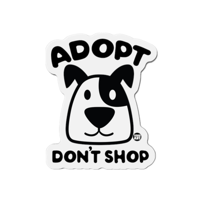 Load image into Gallery viewer, Adopt Don&#39;t Shop Dog Die-Cut Magnets, Cute Dog magnets, Dog Fridge Magnets, Dog Locker Magnets, Dog Rescue Support Magnet
