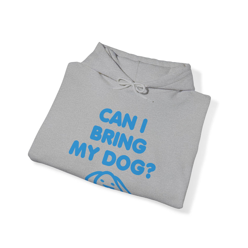 Load image into Gallery viewer, Can I Bring My Dog Unisex Heavy Blend Hooded Sweatshirt
