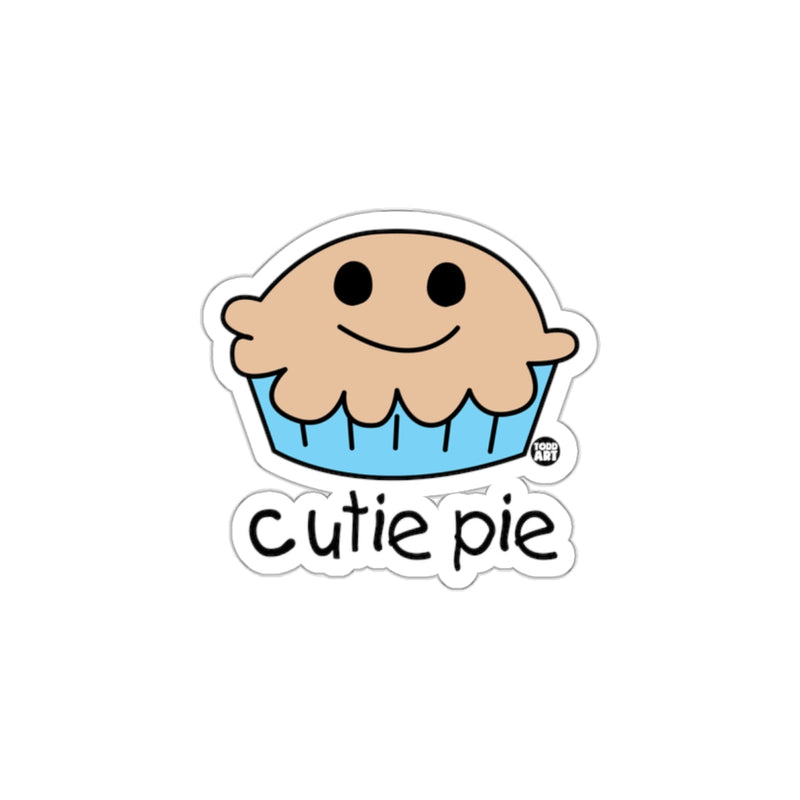 Load image into Gallery viewer, Cute Smiling Pie with Cutie Pie Text Sticker
