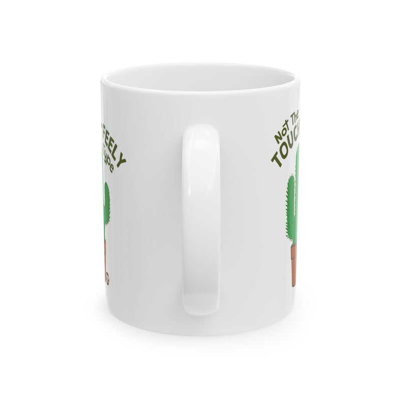 Load image into Gallery viewer, Not Touchy Feely Type Cactus Mug
