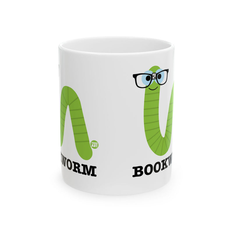 Load image into Gallery viewer, Bookworm Coffee Mug, Cute Book Worm Mug, Book Lover Coffee Mug
