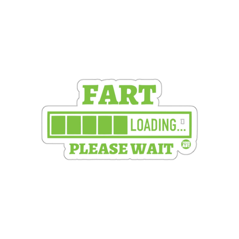 Load image into Gallery viewer, Fart Loading Please Wait Funny Sticker for Laptops
