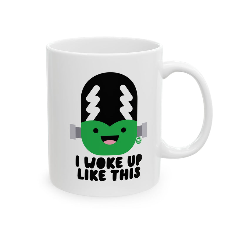 Load image into Gallery viewer, I Woke Up Like This Bride Frankenstein Mug
