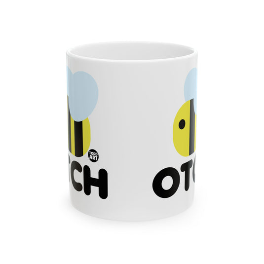 Bee Otch Mug, Funny Mugs for Him, Sarcastic Mens Mug, Funny Coffee Mug Men