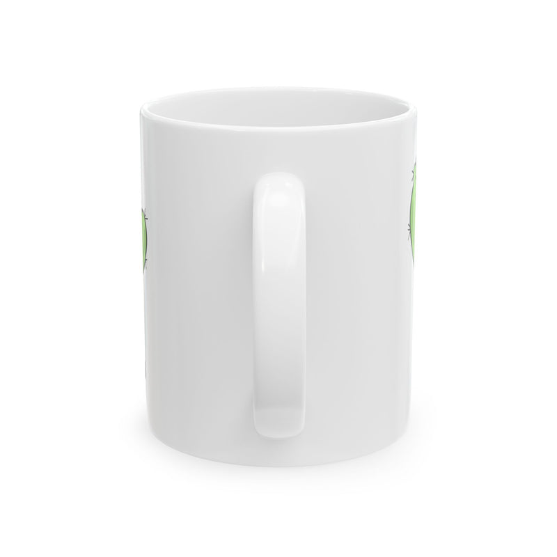 Load image into Gallery viewer, Cactus Middle Finger Coffee Mug, Flick Off Cactus Mug, Funny Cactus Lover Mug Gift
