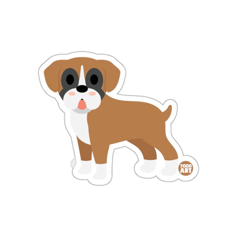 Load image into Gallery viewer, Cute Cartoon Boxer Dog Sticker for Dog Lovers
