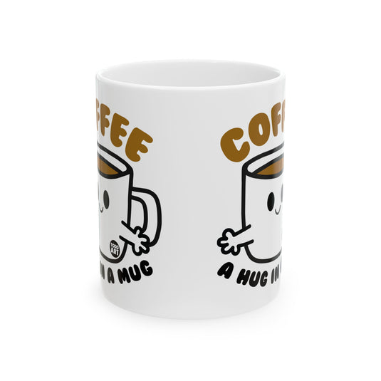 Coffee Hug in a Mug, Cute Coffee Lover Mug Gift