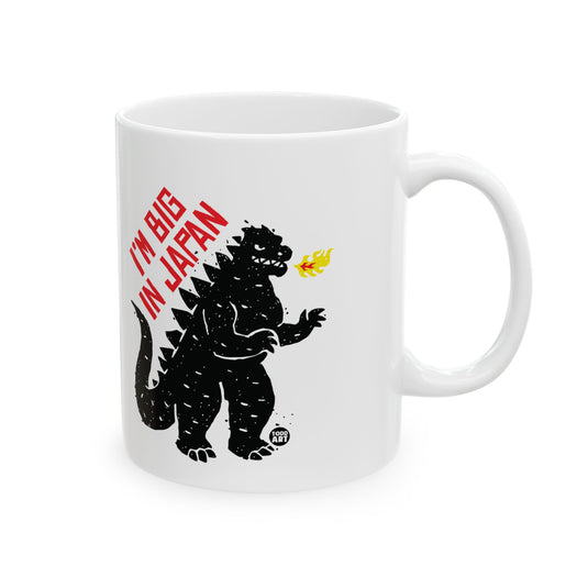 Big in Japan Godzilla Mug, Godzilla Fan Mug, Funny Godzilla Mug