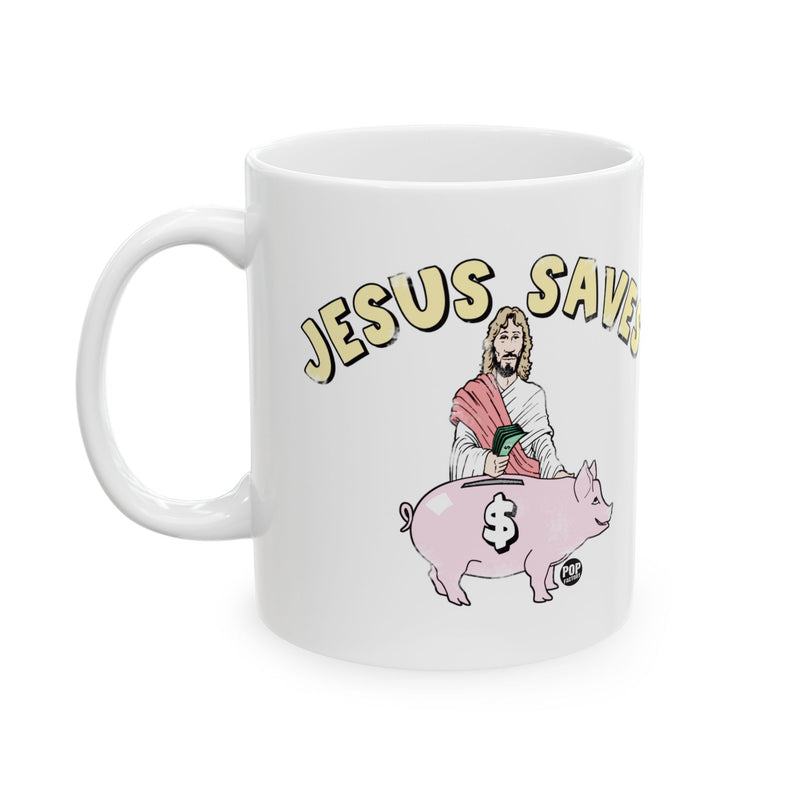 Load image into Gallery viewer, Jesus Saves Mug
