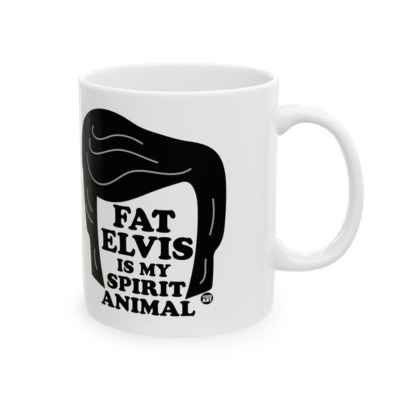 Load image into Gallery viewer, Fat Elvis Mug, Funny Mugs for Him, Sarcastic Mens Mug, Funny Coffee Mug Men
