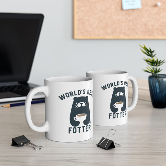 World's Best F√∂tter Cat Design Coffee Mug Product
