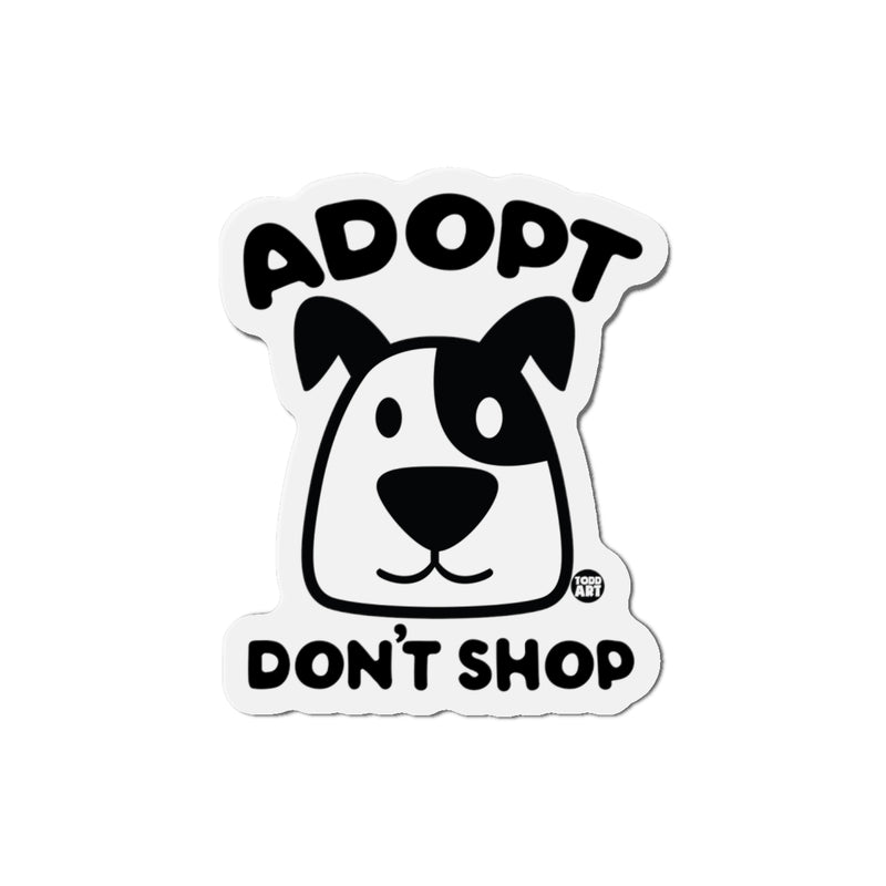 Load image into Gallery viewer, Adopt Don&#39;t Shop Dog Die-Cut Magnets, Cute Dog magnets, Dog Fridge Magnets, Dog Locker Magnets, Dog Rescue Support Magnet
