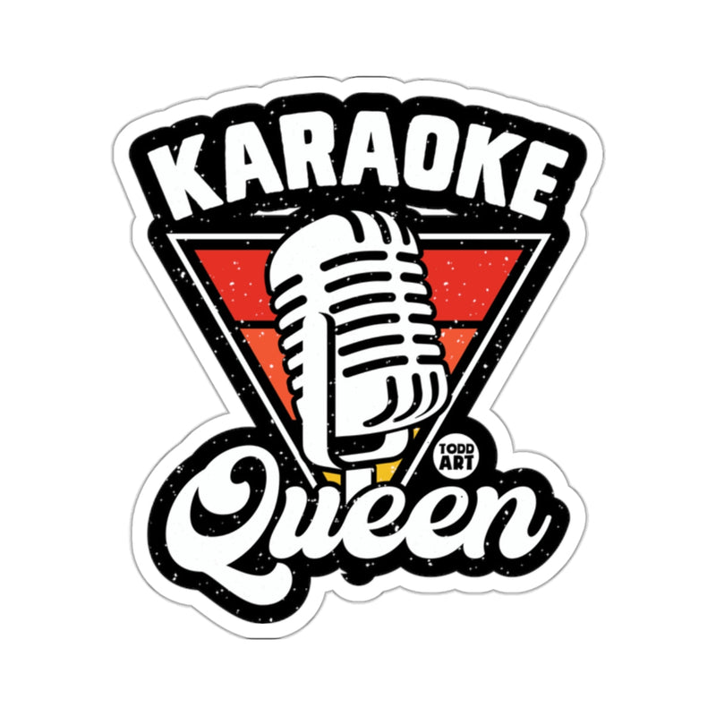 Load image into Gallery viewer, Karaoke Queen Microphone Design Fun Singing Music 
