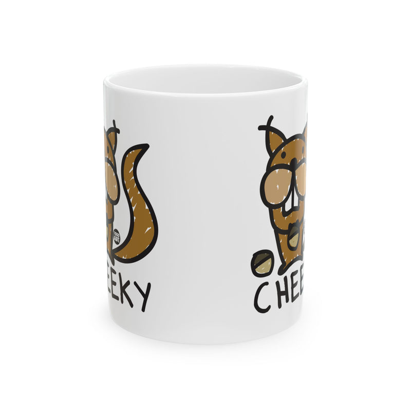 Load image into Gallery viewer, Cheeky Squirrel Coffee Mug, Cute Squirrel Coffee Mug
