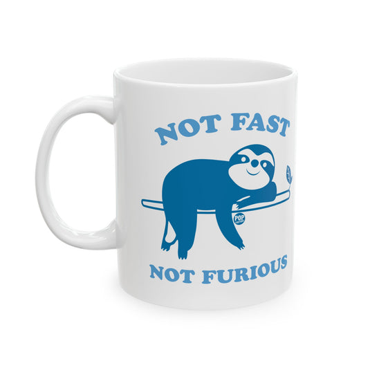 Not Fast Not Furious Sloth Mug