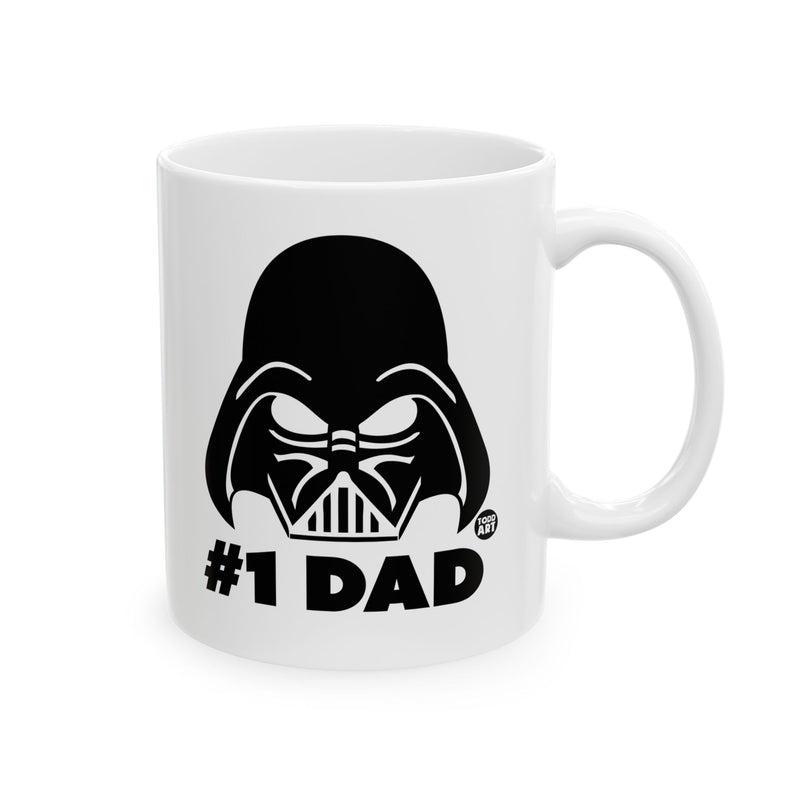 Load image into Gallery viewer, No. 1 Dad Vader Mug, Best Dad Mugs, Father&#39;s Day Gifts Mug, Star Wars Mug Dad
