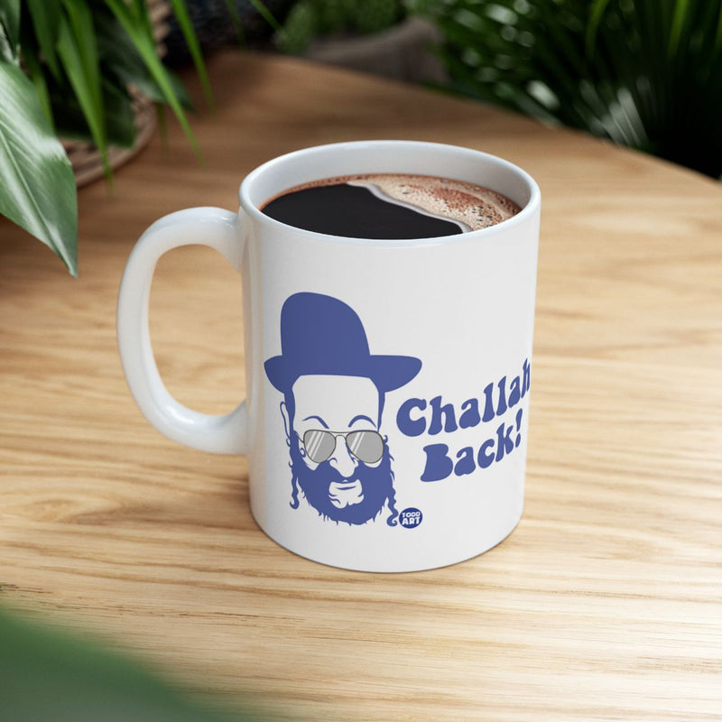 Load image into Gallery viewer, Challah Back! Trendy and Fun Mug for All Occasions
