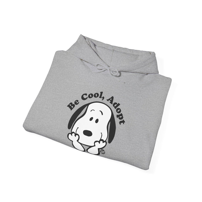 Load image into Gallery viewer, Be Cool Adopt Don&#39;t Shop Dog Unisex Heavy Blend Hooded Sweatshirt
