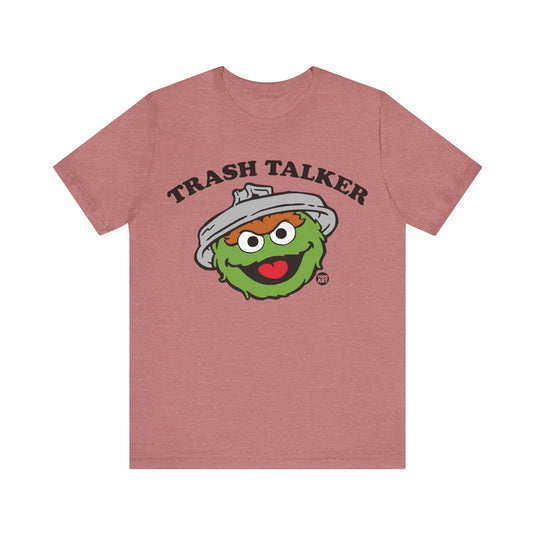 Oscar Trash Talker Parody Unisex Tee, Adult Humor Tee, Cartoon Tee Adult, Grouchy Shirt