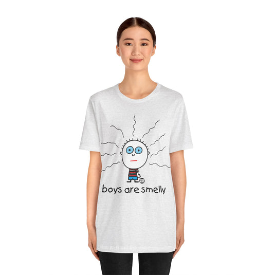 Boys are Smelly T Shirt, Funny Shirt for Her, Ladies Funny Tee, Sarcastic Shirt for Moms, Funny Lesbian Shirt