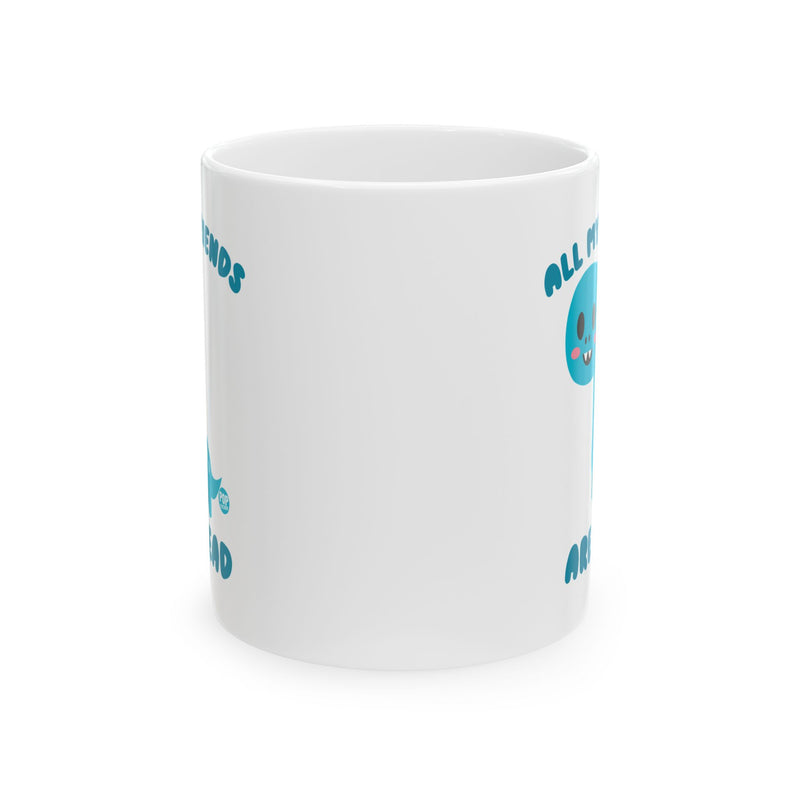 Load image into Gallery viewer, All My Friends Are Dead Dino Mug
