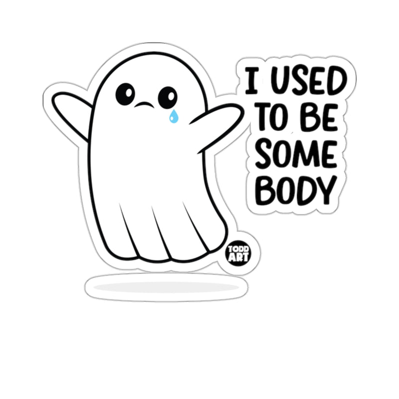 Load image into Gallery viewer, Sad Crying Ghost I USED TO BE SOME BODY 
