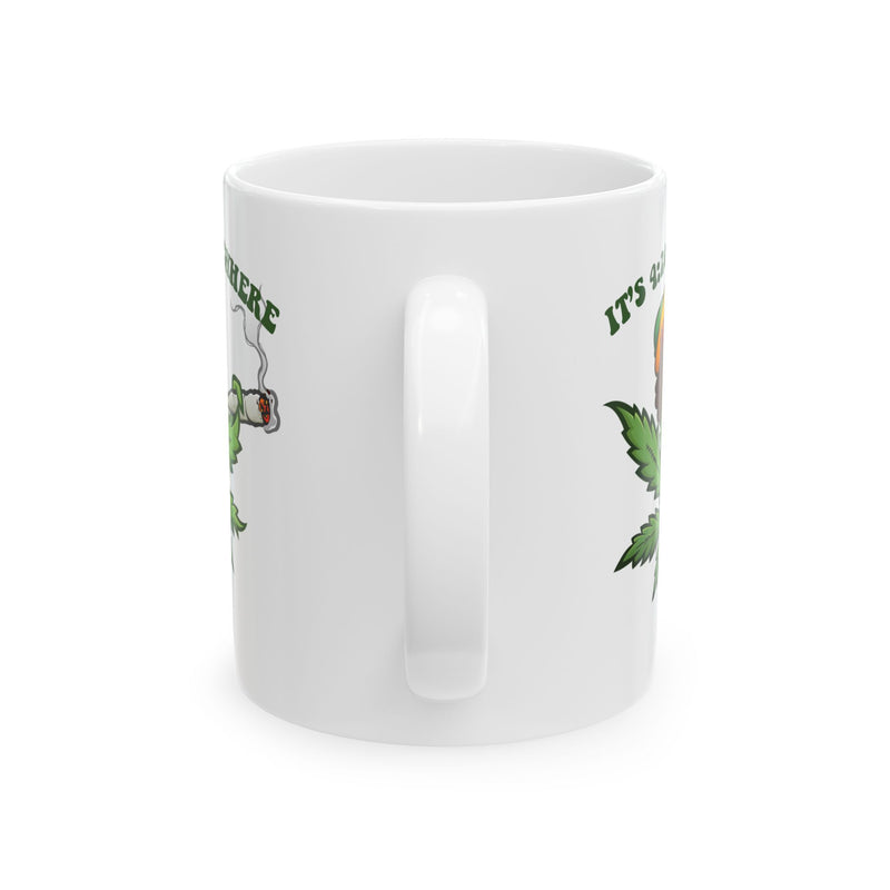 Load image into Gallery viewer, It&#39;s 420 Somewhere Pot Leaf Mug
