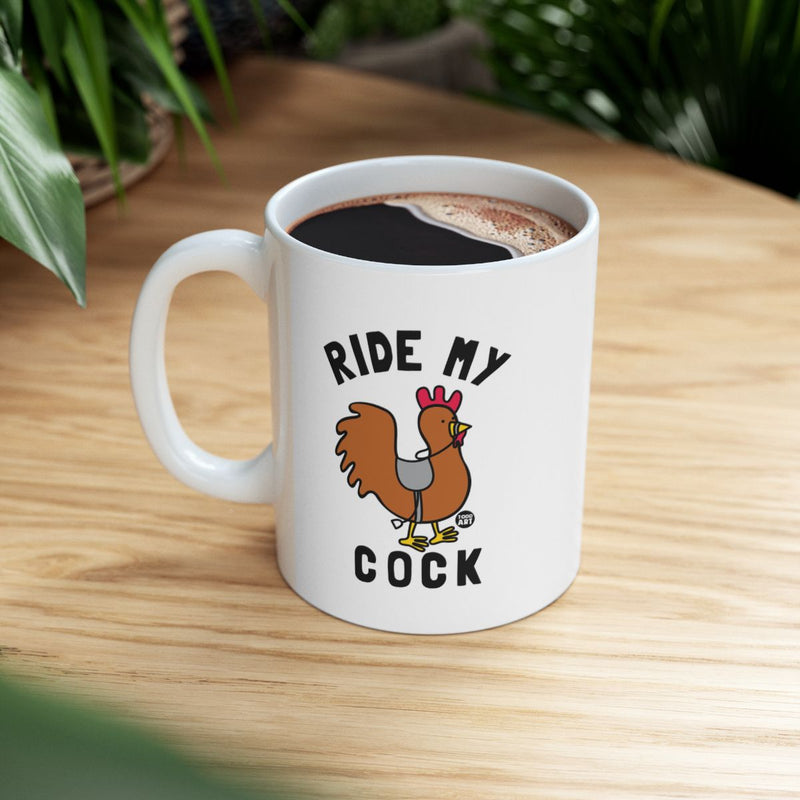 Load image into Gallery viewer, Ride My Cock Mug Funny Coffee Cup Product
