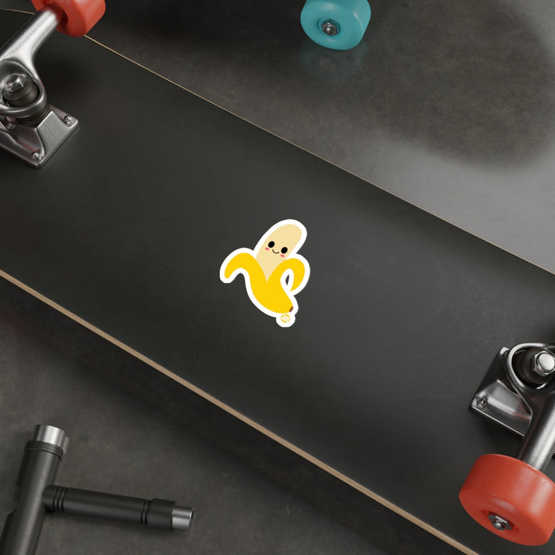 Load image into Gallery viewer, Cute Cartoon Banana Sticker for Skateboard Product
